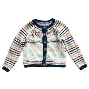 Matilda Jane Colorful Striped Cardigan Sweater